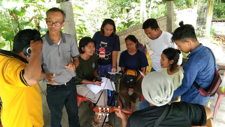 Recording Songs during PECILERO Activity